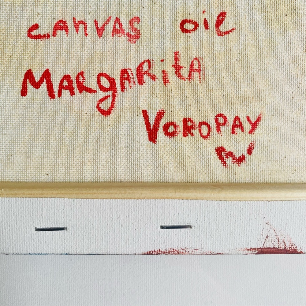 Cow Wall Art Butterflies Painting Original Canvas - Picture 11 of 13